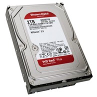 WESTERN DIGITAL Hard disk Red Plus, 2 TB, 3.5", SATA3, 64 MB, 5400 RPM